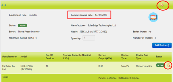 step two in decommissioning and inverter in our portal