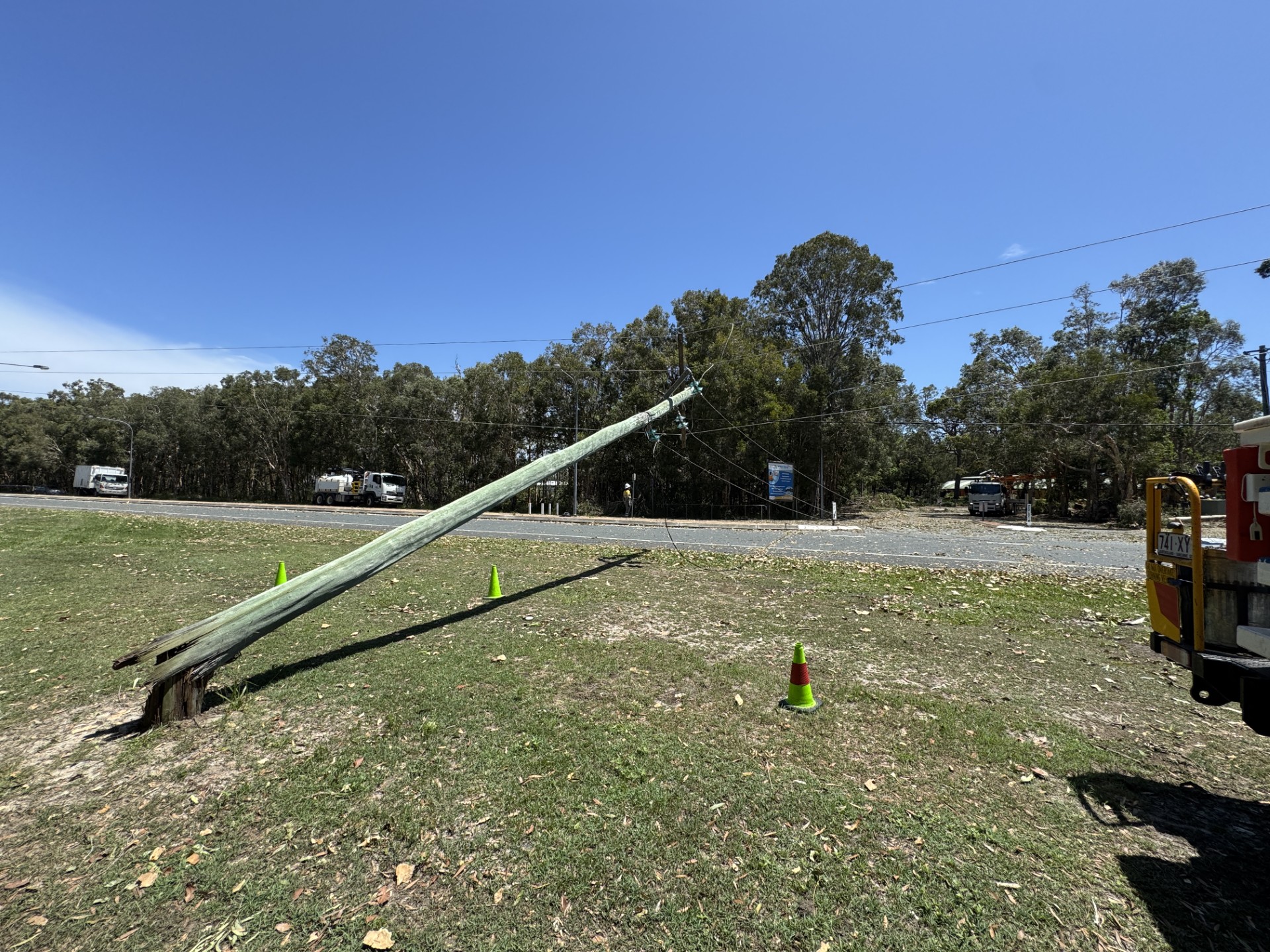 Storm restoration on Bribie Island 