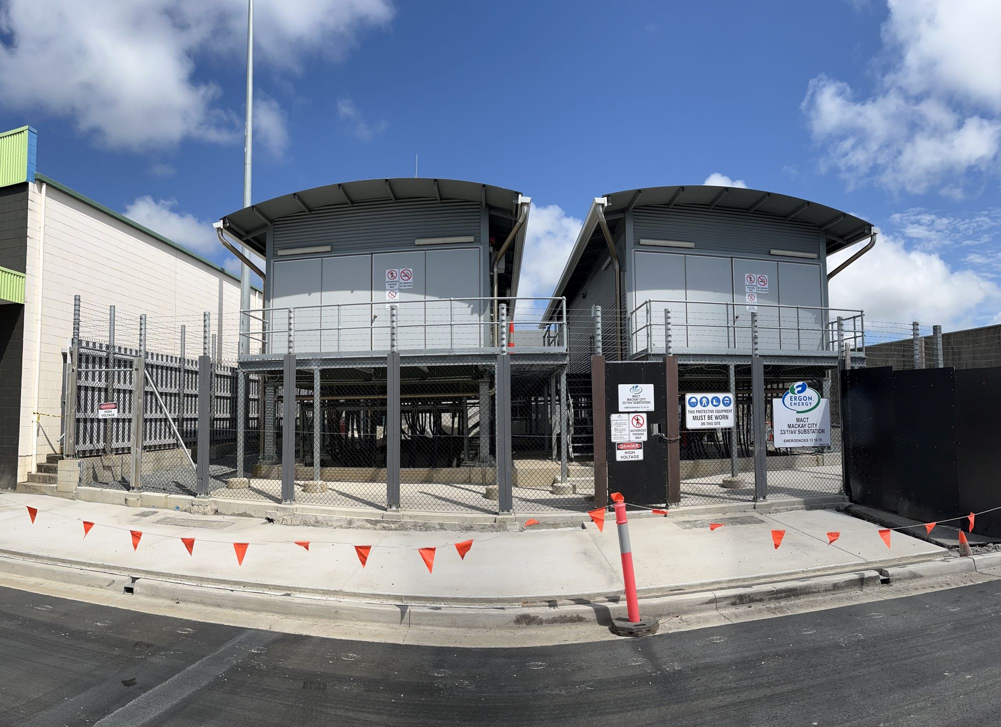 Mackay City substation exterior