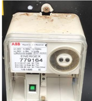 ABB relay top mount broken