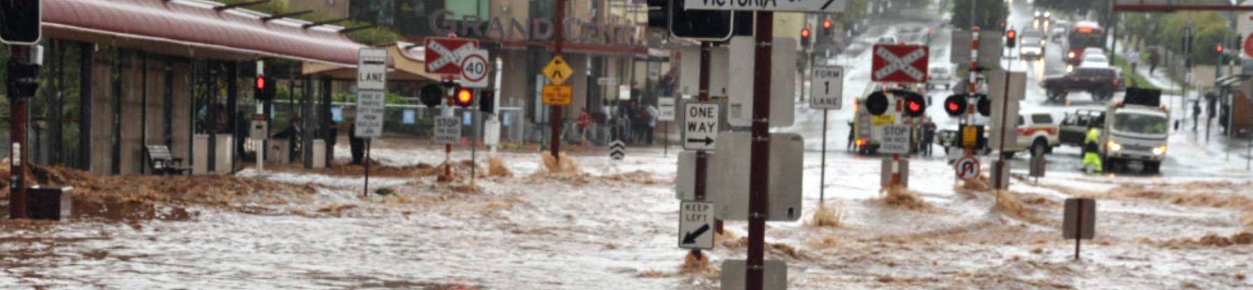 Flood in Queensland