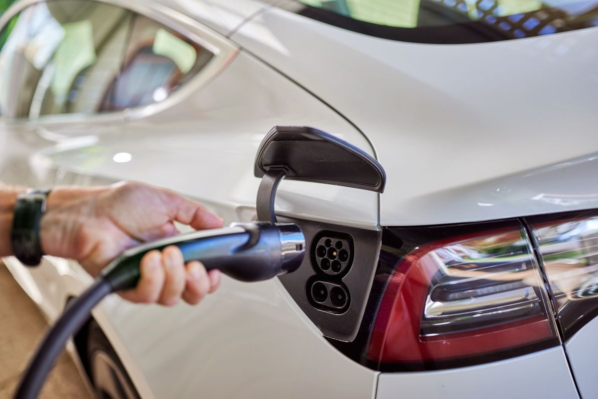 Charging an electric vehicle at home