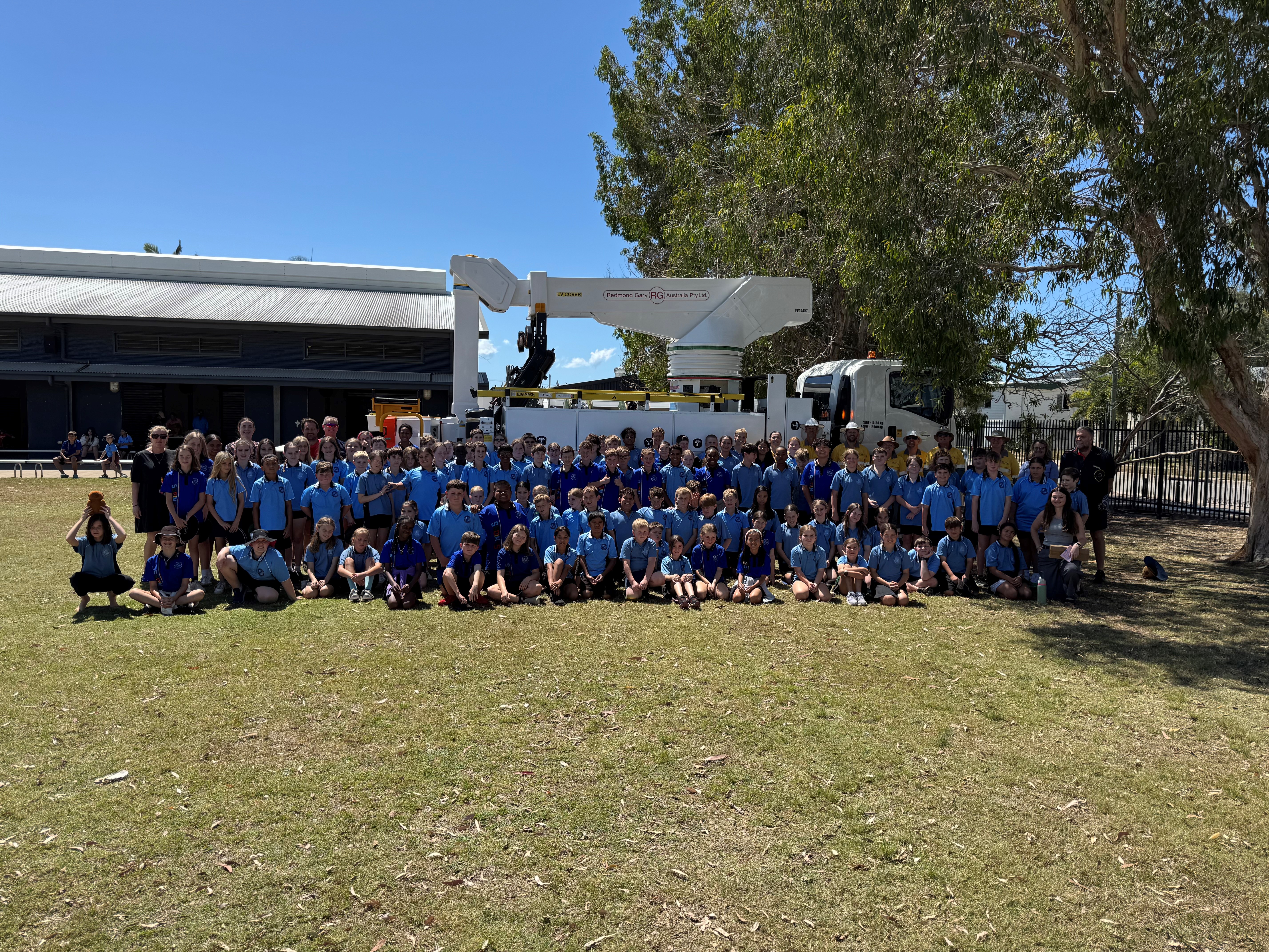 Safety Heroes at Currajong State School 